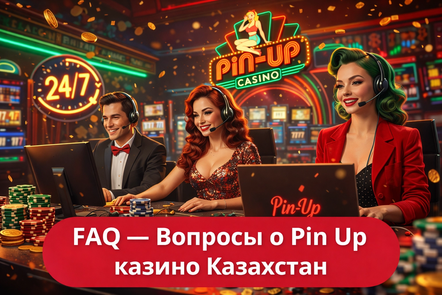 FAQ — Вопросы о Pin Up казино Казахстан