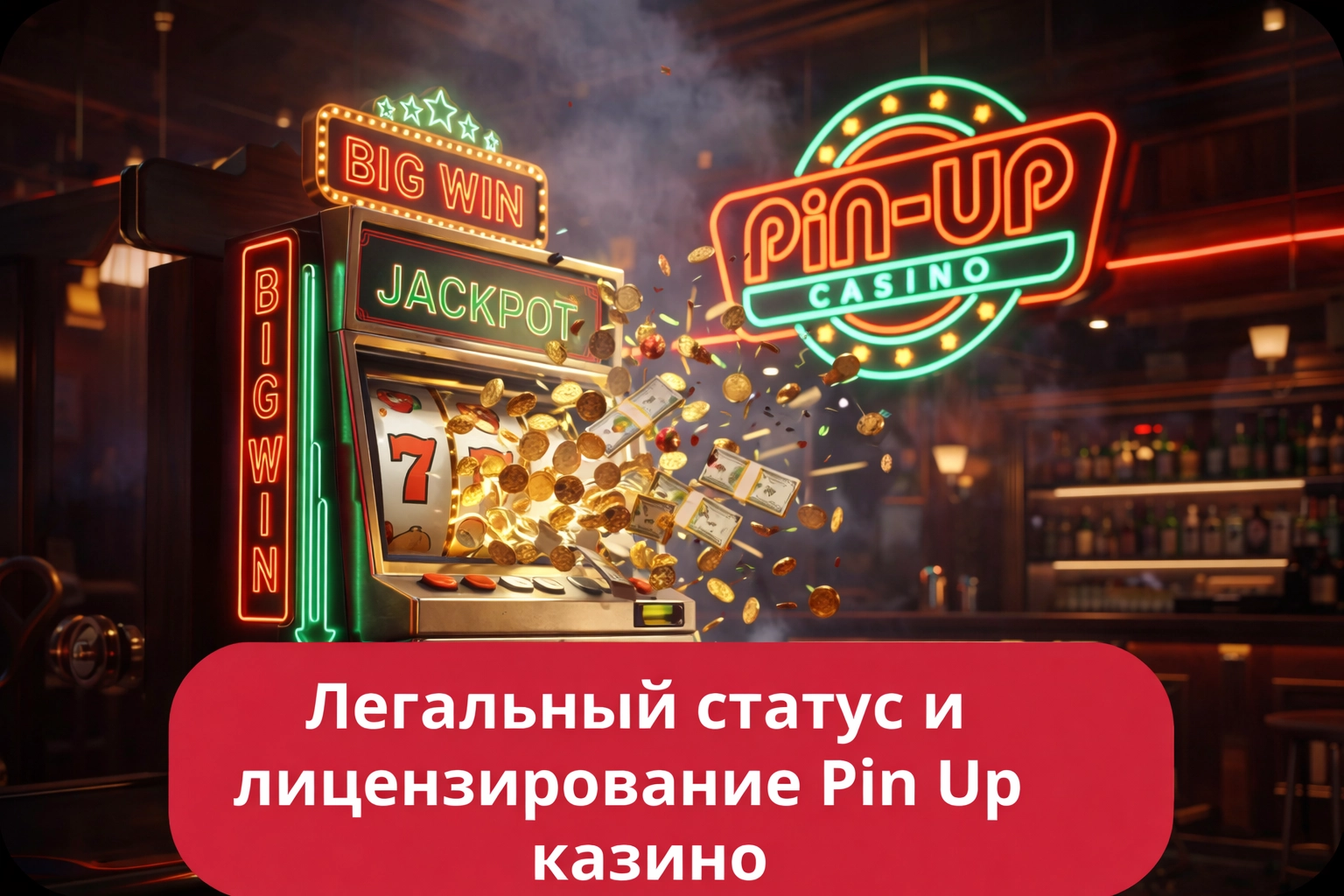 Легальный статус и лицензирование Pin Up казино