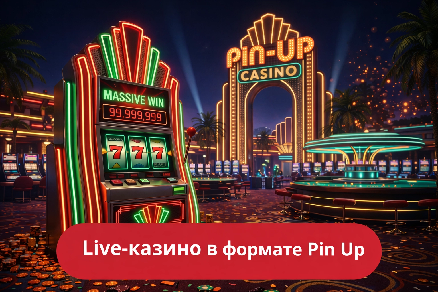 Live-казино в формате Pin Up