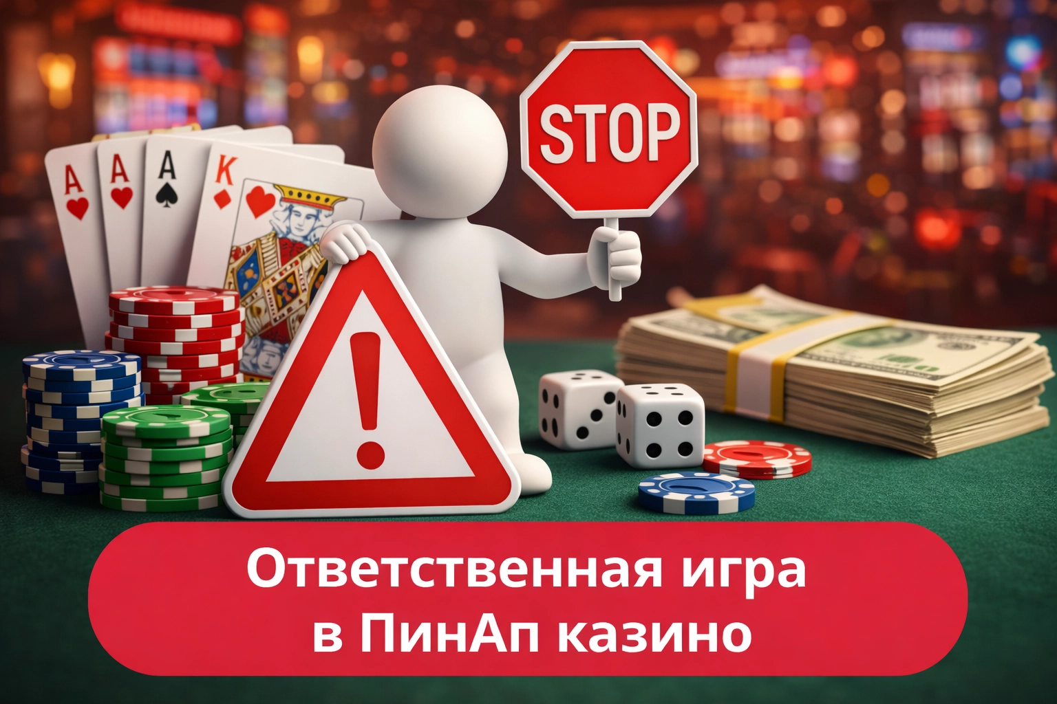 Ответственная игра в ПинАп казино